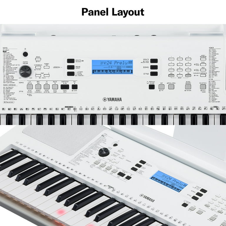 Yamaha EZ 300 61 Key Portable Beginner s Keyboard with Lighted