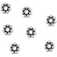 thumbnail image 2 of Sterling Silver 5mm bali daisy spacer beads - pack of 25 beads, 2 of 4