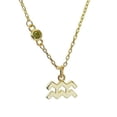 thumbnail image 1 of Collar con dije signo zodiaco Acuario chapa de oro 18k, 1 of 4