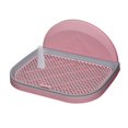 thumbnail image 4 of Puppy Training Toilet Dog Potty Tray Washable Durable Detachable Wire Grate Easy Pink L, 4 of 9