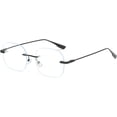 thumbnail image 3 of Glasses, Rimless Glasses for Women, Adults, Computer Gaming, Leisure, 3 of 7
