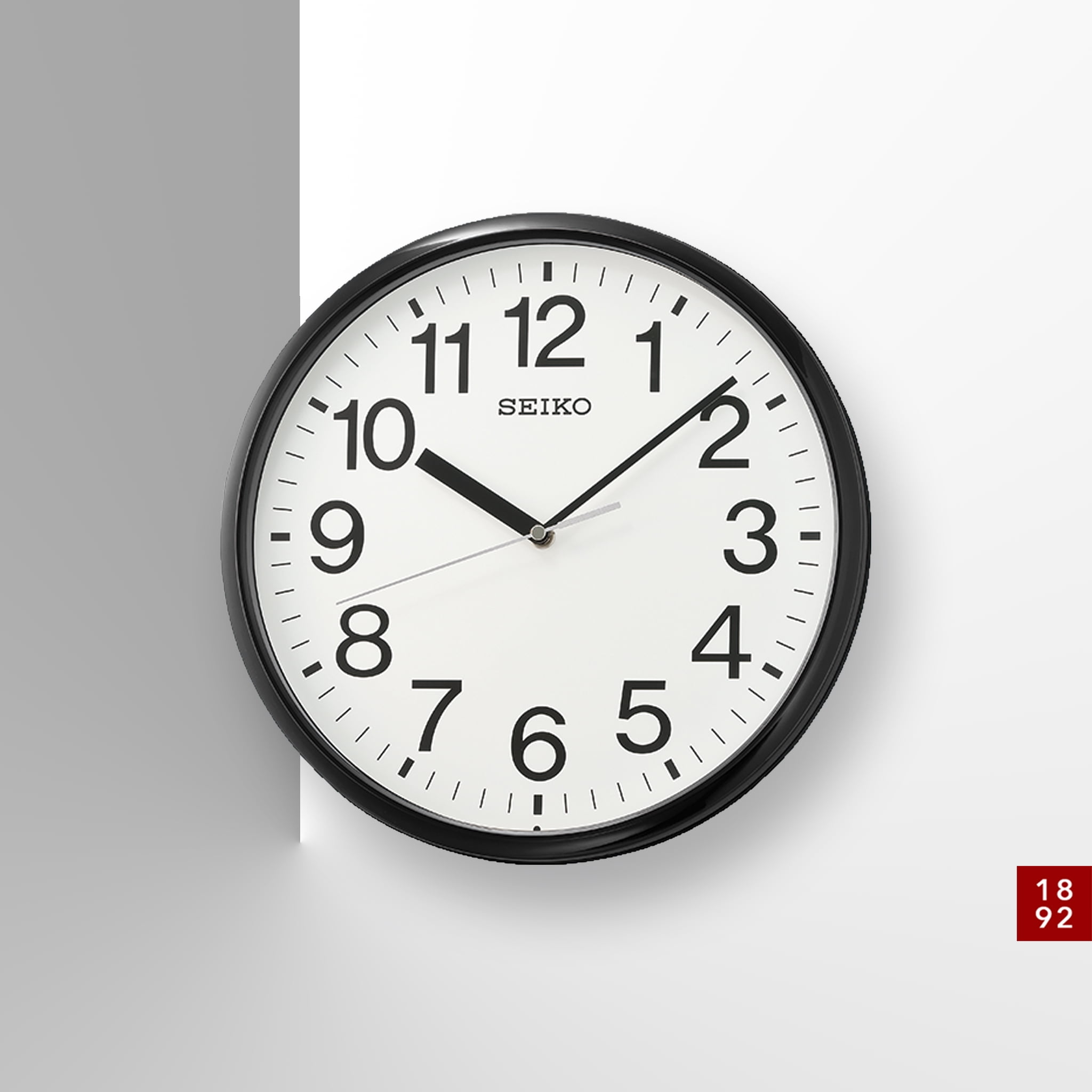 SHLOHMO　Shlo [12 inch Analog] Amazon.com: Seiko 12 Inch Ultra-Modern Silver-Tone Wall