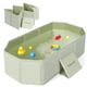 thumbnail image 1 of Bañera Plegable para Bebé Orzbow para Niños con Base Antideslizante Verde, 1 of 6