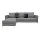thumbnail image 1 of Sala Esquinera El Bazar Store Interlaken Gris plata 280X180 cm Tela Lino nacional Modular, 1 of 7