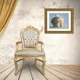 thumbnail image 3 of Tsui, Hung 18x15 Gold Ornate Wood Framed with Double Matting Museum Art Print Titled - Mischievous Little Polar Bear, 3 of 4