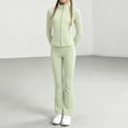 thumbnail image 5 of RFQWOVSR Girls Ballet Long Sleeve Zipper Jacket Set Dance Performance Outfit 15-16 Years, 5 of 7