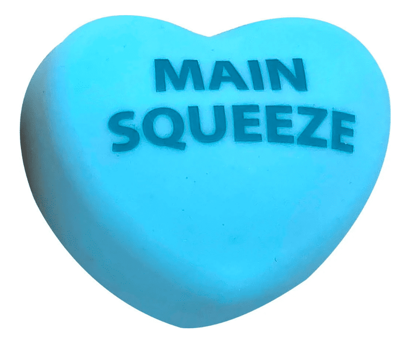 Nee Doh Color Change Squeeze Heart, 1 chosen at random