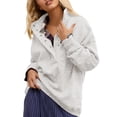 thumbnail image 2 of Sudadera Gacaky casual de manga larga de gran tamaño para mujer, 2 of 6