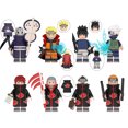 thumbnail image 2 of Juego de 8 minifiguras de anime, bloques de construcción, juguetes de colección, figuras, regalos de fiesta, suministros, regalos de cumpleaños, 2 of 13
