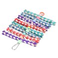 thumbnail image 3 of Finger Trap Toys, Colorful Bird Shredding Chew Toy Sturdy Easy Installation Safe  for Parrots, 3 of 8