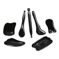 thumbnail image 1 of Herramienta de Gua piezas Manual portátil Yuyangstore Tabla de masaje Gua Sha Negro, 1 of 8