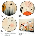 thumbnail image 3 of Designart "Minimalist Oasis Colorful Mid Century Zen VII" Abstract Collages Canvas Print, 3 of 5