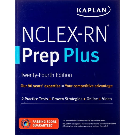 Kaplan Test Prep: NCLEX-RN Prep Plus : 2 Practice Tests   Proven Strategies   Online   Video (Paperback)