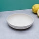 thumbnail image 1 of Vajilla de plato de cena, vajilla de PP de paja de trigo para plato, frutas, salsa para servir, inmersión, color Beige redondo profundo, 1 of 14