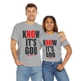 thumbnail image 7 of DJH Apparel | Know It's God Christian Inspirational Unisex T-shirt, 7 of 7