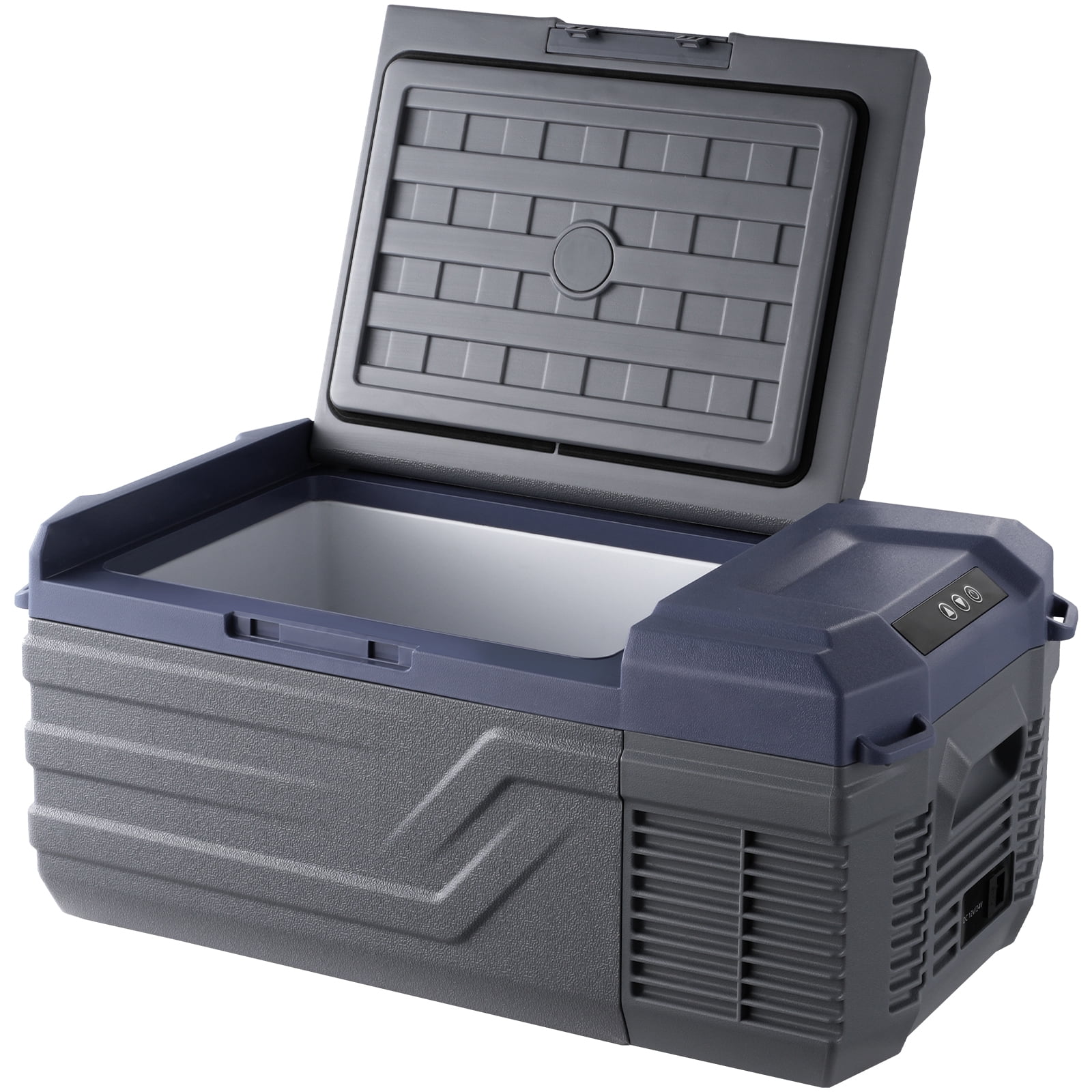 KFFKFF 12V Car Refrigerator, 15L Electric Cooler DC/AC, -4℉~68℉, Freezer Fridge Cooler APP Control  Camping, RV, and Outdoor Use