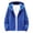 #0399-Dark Blue, variant on Men Lightweight Sun Protection Hooded Jacket Full Zip Long Sleeve Outdoor Windbreaker With Side Zipper Pockets (Gray XXL) Father's Day Gift