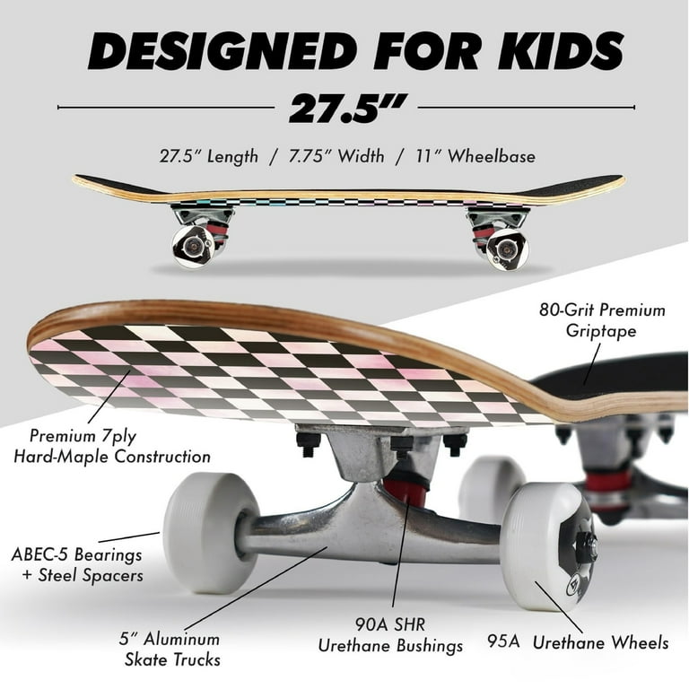 MAGNETO, Kid Skateboard, 27.5