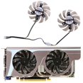 thumbnail image 2 of 1 par Fd7010h12s 75mm 4pin ventilador refrigerador para Msi Gtx R6870 R6790 tarjeta gráfica Feliz Sencillez, 2 of 5
