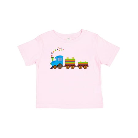 

Inktastic Colorful Toy Train Gift Baby Boy or Baby Girl T-Shirt