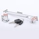 thumbnail image 2 of Terrarium Display Cabinet Sliding Glass Door Lock - Cam Locks, Mailbox Drawer Cupboard Lock (4 Pieces), 2 of 5