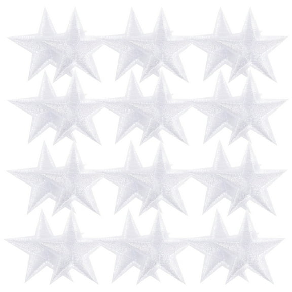 Sold 30pcs Star Embroidered Patches Star Iron On Patches Star Patches Clothing Accessories