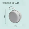 thumbnail image 4 of U-Shaped Travel Neck Pillow with Adjustable Drawstring Support for Airplane, Long Trip, Office Rest and Comfortable Upright Sleeping, 4 of 6