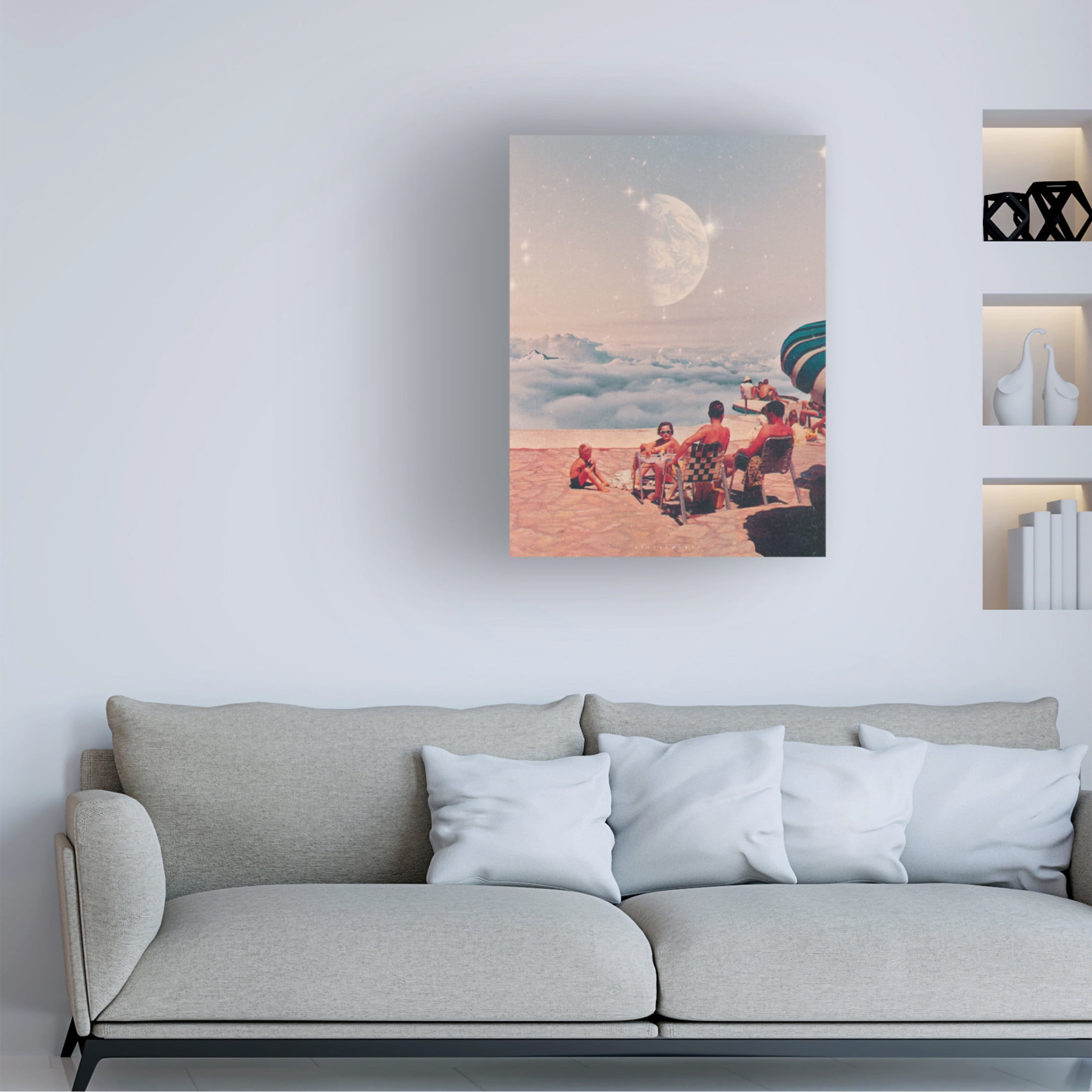 Trademark Fine Art spacerocket art  512 Canvas Wall Art