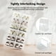 thumbnail image 3 of Caja de almacenamiento de zapatos Fluck, paquete de 15 unidades, transparente, apilable, 3 of 7