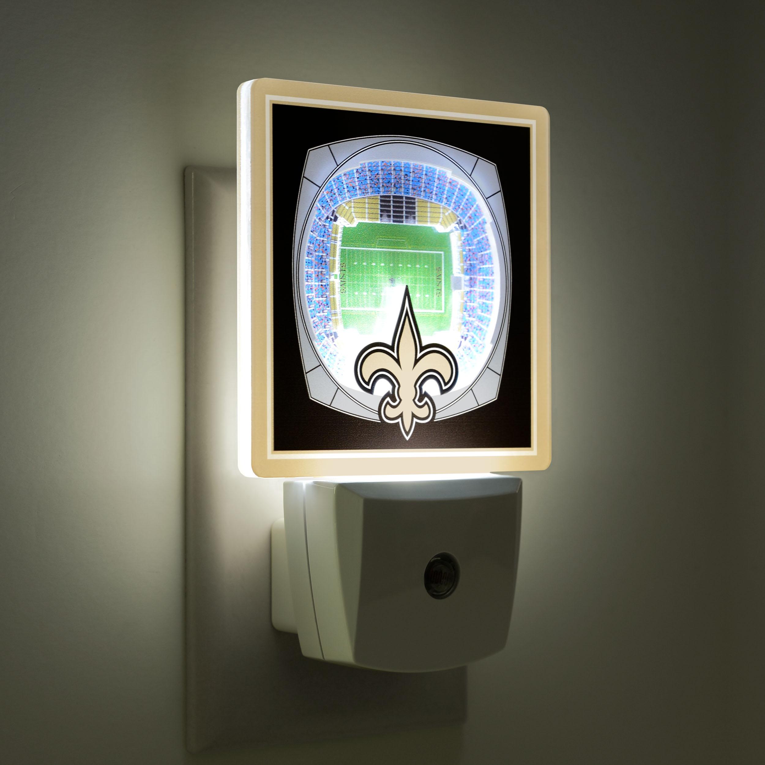 YouTheFan NFL New Orleans Saints StadiumView Nite Light