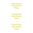 thumbnail image 3 of Naiovety 10 piezas de flores artificiales rama flor falsa con tallos y hojas habitación arreglos navideños decoración amarillo Type1 NO1, 3 of 6