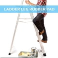 thumbnail image 3 of 4pcs Ladder Foot Covers Rubber Pads for Telescoping Ladders, 3 of 9