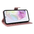 thumbnail image 2 of JTCASES Compatible with Samsung Galaxy A35 5G 6.6 inch Case Wallet Flip Folio Case [Kickstand] with RFID Blocking Card Holders [Shockproof] and Wrist Strap Cover for Men Women Girls, Rosegold, 2 of 13