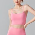 thumbnail image 2 of ZQUUVOU Tank Top For Women Summer Spaghetti Crew Neck Solid Camisoles Tank Tops (Pink,S), 2 of 4