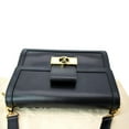 thumbnail image 4 of Pre-Owned LOUIS VUITTON Dauphine MM Smooth Leather Shoulder Bag Black, 4 of 11
