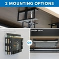 thumbnail image 6 of Mount-It! Under Desk Laptop Holder for computer tables, work tables., 6 of 9
