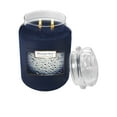 thumbnail image 4 of Carolina Candle Midnight Rain 22 Oz Jar Candle, 2-Wick, Blue, 4 of 6
