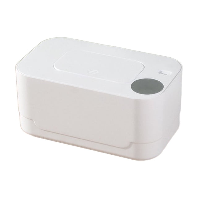 White Portable Wipes Warmer With Usb Charging And Thermostat Control For Car And Home Use Easy To Operate And Energy Efficient 1Pc Weight 0.939Lb