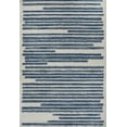 thumbnail image 5 of JONATHAN Y MOROCCAN HYPE 3 x 5 Area Rug, Khalil Berber Stripe - Cream/Navy, MOH207E-3, 5 of 10