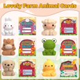 thumbnail image 2 of Farm Animal Finger Puppets AuroTops con tarjetas únicas, paquete de 24, 2 of 7