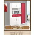 thumbnail image 2 of Alacena Kessa Muebles Valeria rojo, 2 of 2