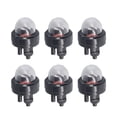 thumbnail image 1 of 6PCS Primer Bulbs for 2 Stroke Small Engine Electric Saw Carburetor Bulb Replacement for P136 PP136E PP330, 1 of 5