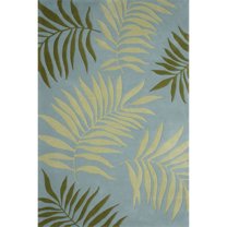 SAFAVIEH Soho Geri Floral Wool Area Rug, Blue/Multi, 7'6" x 9'6"
