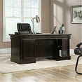 thumbnail image 5 of Sauder Palladia Engineered Wood Executive Desk in Wind Oak Finish, 5 of 10