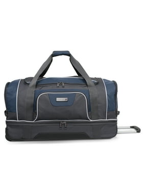 swisstech walmart wanderer duffel telescopic rolling handle drop bottom inch bag swiss tech