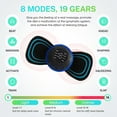 thumbnail image 3 of Cervical Massager,TENS Unit Muscle Stimulator,Neck Massager, Full Body Device for Neck Back with 5pcs Gel Pads, 3 of 8