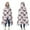 White Highland Cow, variant on Wearable Blanket,White Highland Cow Flower Pattern Hooded Wearable Flannel Blanket for Adults & Teens,Winter Poncho Shawl Wrap Cape Cozy Anti-Pill,50"x60"