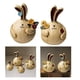 thumbnail image 4 of 2 piezas de esculturas de cabeza, estatuas de animales, figuras artesanales, miniaturas decorativas, arte S, 4 of 9