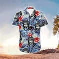 thumbnail image 3 of Dios ama a la gente común Jesús Camisas hawaianas Camisas de playa frescas de moda para hombres y mujeres Camisas florales frescas de verano Ropa, 3 of 5