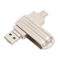 thumbnail image 1 of USB Flash Drive USB2.0 2 in 1 High Speed 256G U Disk Information Transfer Storage File Storage Data Transfer Flash Drive, 1 of 5
